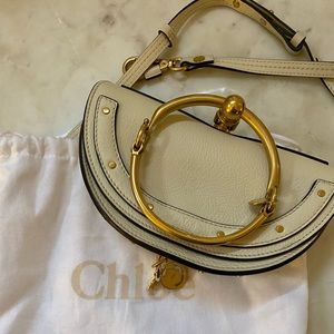 Chloe Calfskin Small Nile Bracelet Bag